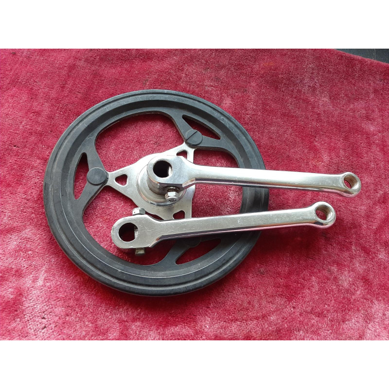 Pedalier Crankset MADE IN FRANCE 46 170 14×1.25 vintage bike 🇫🇷 D8