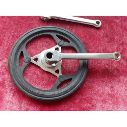 Pedalier Crankset MADE IN FRANCE 46 170 14×1.25 vintage bike 🇫🇷 D8