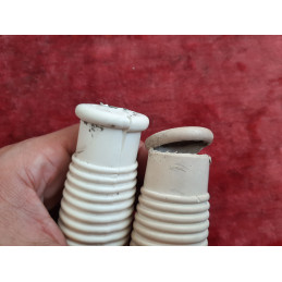 2 POIGNEES DE GUIDON DE VELO ROD velo Peugeot vintage bike  🇫🇷  F01
