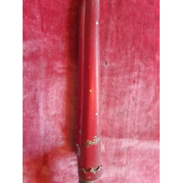 Stahlgabel 700C 25x100mm seitliche Detailansicht