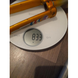 Liberia 176mm steel fork for 700c bicycle frame 833g 25x100