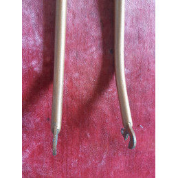 Pivot de rosca francesa de 173mm em forqueta de aço vintage