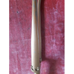 Brake mounting hole detail on the vintage fork crown.