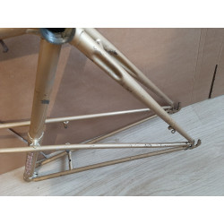 Cadre velo randonneur MANUFRANCE 700C DURIFORT 3175g 54cm 125mm BFFF vintage D10