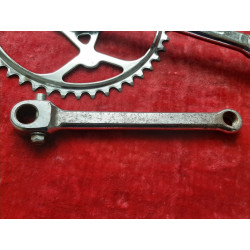 Pédalier Solida 46 vélo vintage - Angle de vue