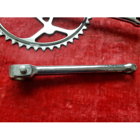 Pédalier crankset vélo SOLIDA 46  14x1.25 vintage bike 1-5 vitesses 170 RD8