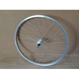 Vintage 24 inch 20-507 MTB rear wheel with 125.6mm spacing hub profile