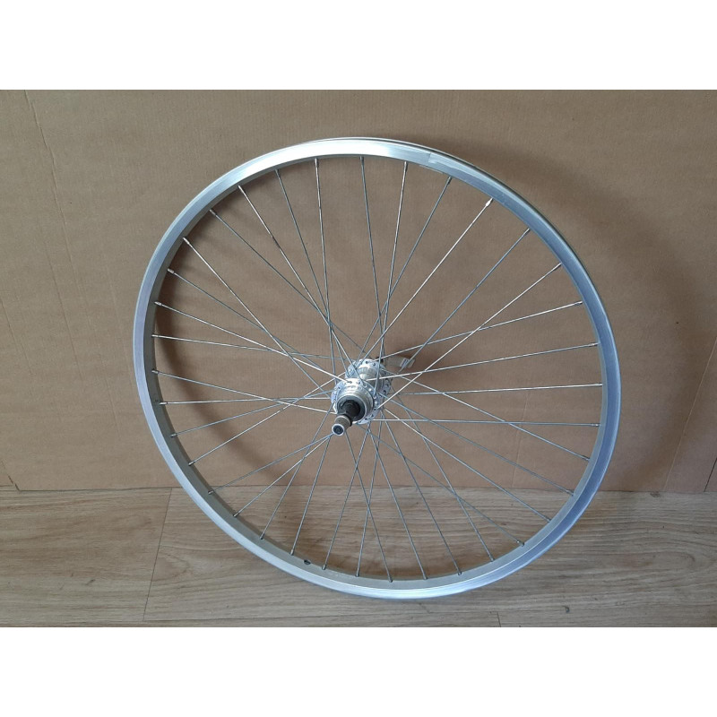 Vintage 24 inch 20-507 MTB rear wheel with 125.6mm spacing hub profile