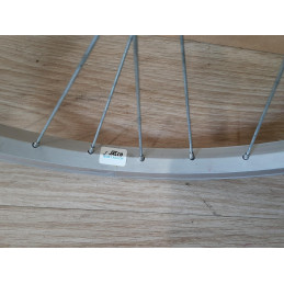 Opposite drive-side view of the vintage 24-inch bicycle hub