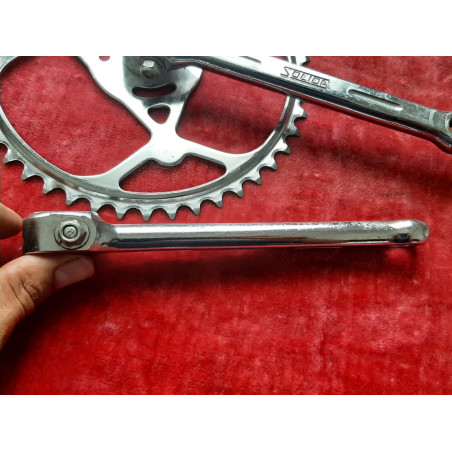 Pédalier crankset vélo SOLIDA 46  14x1.25 vintage bike 1-5 vitesses 170 RD8