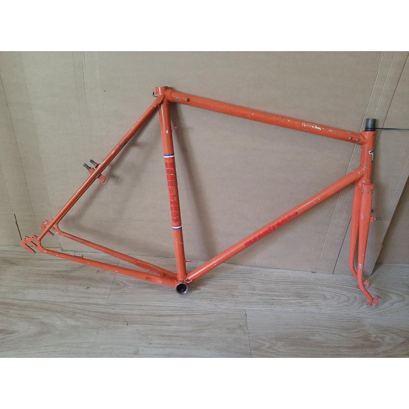 Cadre velo MANUFRANCE RANDONNEUSE 650 3395g 57.5×57.5 120.2mm BFFF 🇫🇷 D4