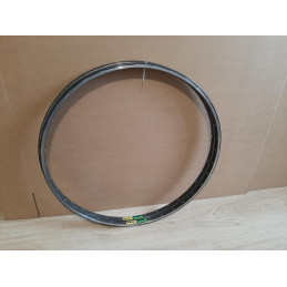 Mavic MA40 dark grey 700c clincher rims 36H pair - side view