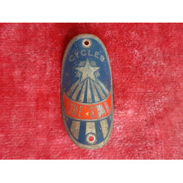 Ancienne Plaque De Vélo CYCLES THE STAR 1950 F01