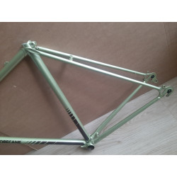 Eje de pedalier y zona de pedalier del cuadro clásico Motobecane