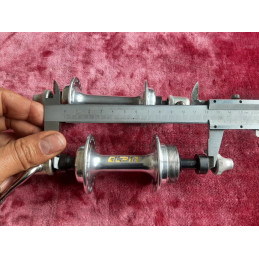 Ensemble des moyeux ALPIN duralumin pour restauration de vélo