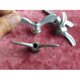 Ecrous Papillons BELL 1940s-50s Vélo ancien a 8/9.5mm Maxi Car Singer Charrel F10