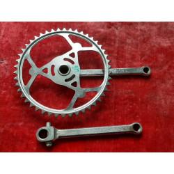 Pédalier crankset vélo SOLIDA 46  14x1.25 vintage bike 1-5 vitesses 170 RD8