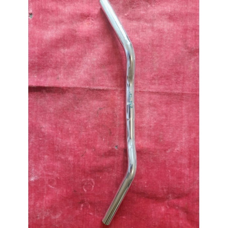 Vintage steel moustache handlebars 25-545mm R847 complete overview flat