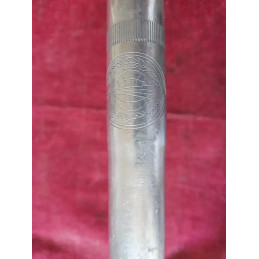 Manillar aluminio vintage 24,8-425mm R857 vista general de perfil