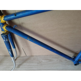 Cadre velo PEUGEOT PHX10 1950 FULL REYNOLDS 531 2635g 52*54cm 119.4mm BFFF D4