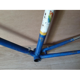 Cadre velo PEUGEOT PHX10 1950 FULL REYNOLDS 531 2635g 52*54cm 119.4mm BFFF D4
