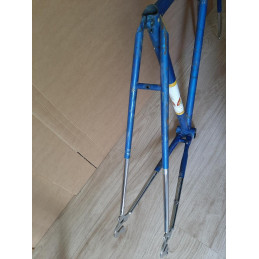 Cadre velo PEUGEOT PHX10 1950 FULL REYNOLDS 531 2635g 52*54cm 119.4mm BFFF D4