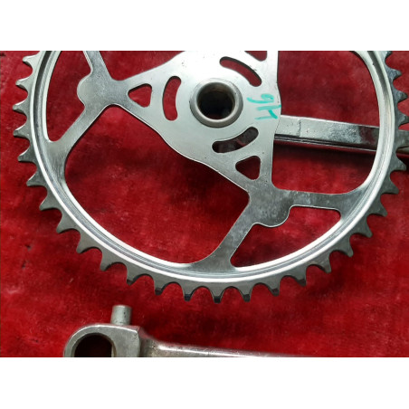 Pédalier crankset vélo SOLIDA 46  14x1.25 vintage bike 1-5 vitesses 170 RD8