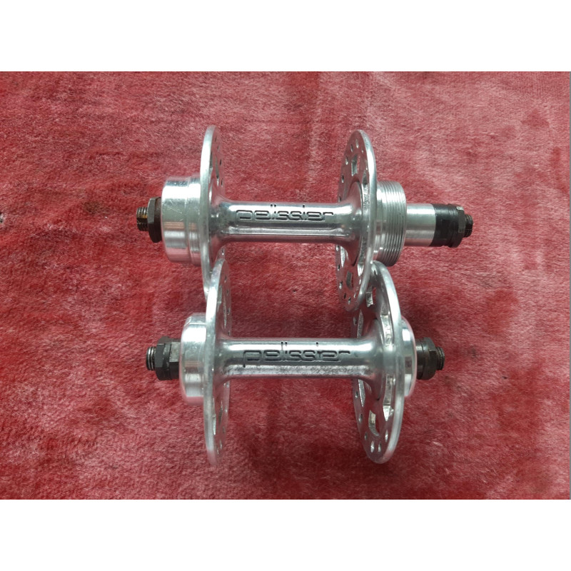 Cubo dianteiro e traseiro Pelissier 36H rosca 34.7x100 vintage