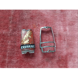 Ancienne Plaque De Vélo PEUGEOT vintage bike eroica 🇫🇷 D4
