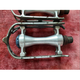 Paire de pédales Mavic 640 SSC pour vélo de course vintage Peugeot