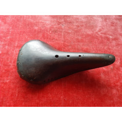 Selle cuir Henri Gauthier Randonneuse vintage vue principale