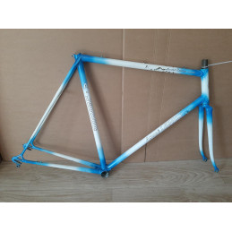 Cadre de vélo de course vintage André Leducq 59.5x57cm vue latérale