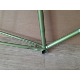 Cadre velo ROUTENS 3275g 60×58cm  ARTISANAL 122.8mm BFFF ancien vélo D5