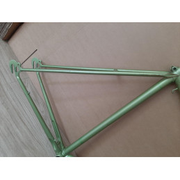 Cadre velo ROUTENS 3275g 60×58cm  ARTISANAL 122.8mm BFFF ancien vélo D5