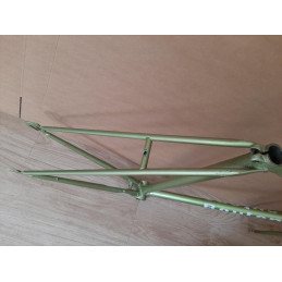 Cadre velo ROUTENS 3275g 60×58cm  ARTISANAL 122.8mm BFFF ancien vélo D5