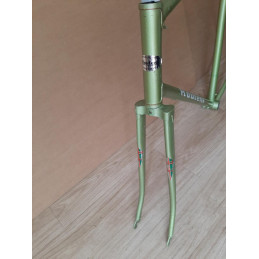 Cadre velo ROUTENS 3275g 60×58cm  ARTISANAL 122.8mm BFFF ancien vélo D5