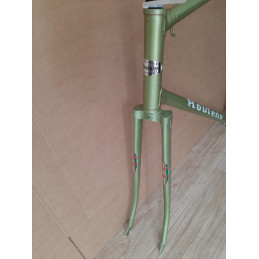 Cadre velo ROUTENS 3275g 60×58cm  ARTISANAL 122.8mm BFFF ancien vélo D5