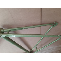 Cadre velo ROUTENS 3275g 60×58cm  ARTISANAL 122.8mm BFFF ancien vélo D5