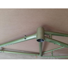 Cadre velo ROUTENS 3275g 60×58cm  ARTISANAL 122.8mm BFFF ancien vélo D5