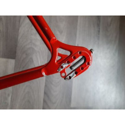 Cadre velo 3155g 60.5×58 patte en Campagnolo vintage bike 125mm BFFF 🇫🇷 D11