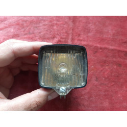 Side view of vintage CIBIE touring bike headlight