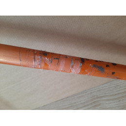 Detalle de las racores del tubo de dirección Vitus 172