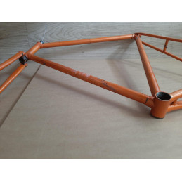 Messung der Rahmenhöhe am Sattelrohr 62 cm