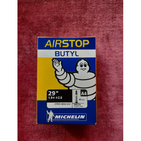 MICHELIN Schlauch 29 Zoll 1.9-2.6 mit Presta-Ventil D5 für Mountainbike und Tourenrad