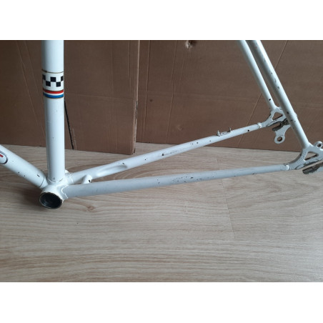 copie de Cadre velo PEUGEOT PR10 REYNOLDS 531 3045g 56×57.5cm 123.6 mm BFFF 🇫🇷 D2