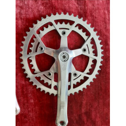 Pedalier Crankset Campagnolo VICTORY  52-42 170 STRADA 9/16 good condition D6
