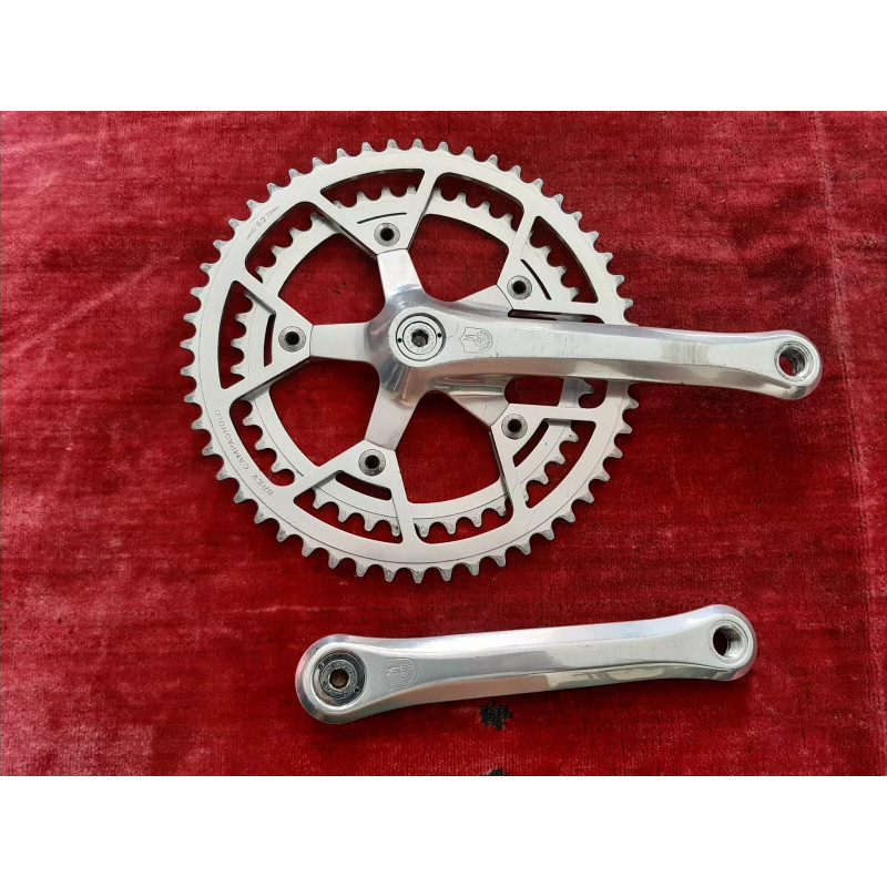Pedalier Crankset Campagnolo VICTORY  52-42 170 STRADA 9/16 good condition D6