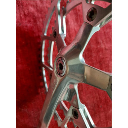 Pedalier Crankset Campagnolo VICTORY  52-42 170 STRADA 9/16 good condition D6