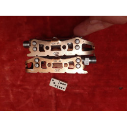 Detalhe da rosca M14x1.25 do pedal SR JAPAN para bicicleta clássica