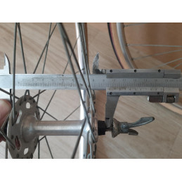 Hub barrel NORMANDY 650B touring wheelset condition